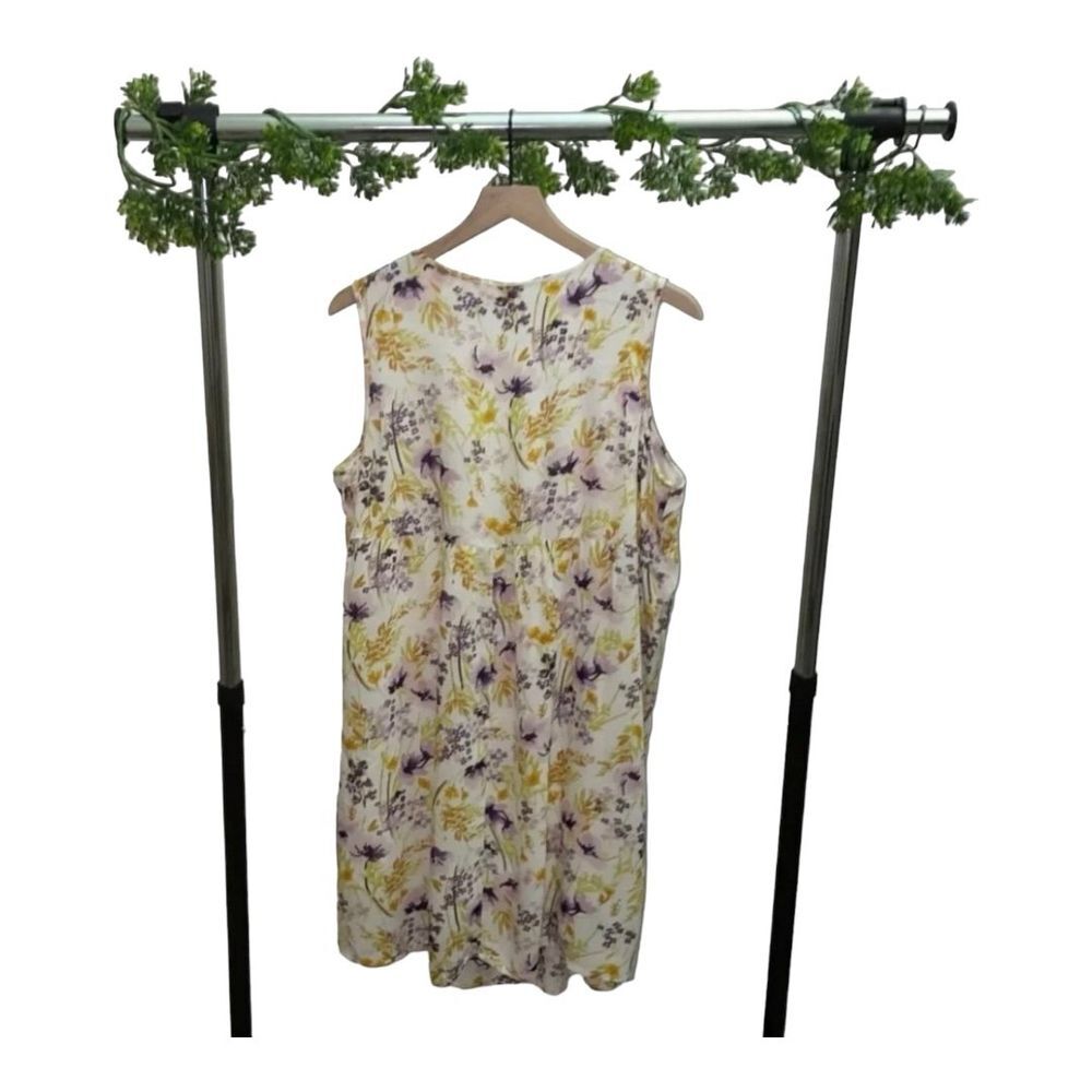 Old Navy‎ Floral Print Sleeveless Dress Mini Casual Size XL - Picture 6 of 12
